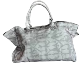 Vintage Abstract Tie Dye Print Canvas Large Tote Bag Women Casual Shopping Grocery Handbag For Travel Daily Use