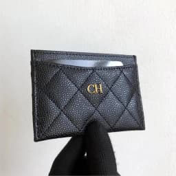 Top Quality Business Coin Purse Leather Card Holder Fashion Luxury Brand For Women Classical Genuine Sheepskin Credit Card Case