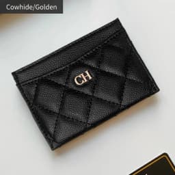 Top Quality Business Coin Purse Leather Card Holder Fashion Luxury Brand For Women Classical Genuine Sheepskin Credit Card Case