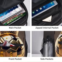 Large Capacity Football Full Width Printing Backpacks for Boy and Girls Best Gifts 2D Flat Cartoon School Bag for Children