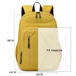 Fashion Commuter Daypack Women Waterproof Oxford Backpack Large Capacity School Bag Ladies Lightweight and Portable Travel Bag