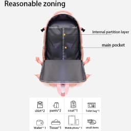 Everyday Versatile Water-resistant Laptop Backpack Trendy Unisex Design, Side Pockets for Water Bottle and Small Accessories