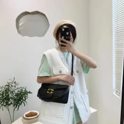 Caviar Grain Small Square Crossbody Bag, Minimalist Fashion Portable Women's Daily Shoulder Purse for Everyday Use