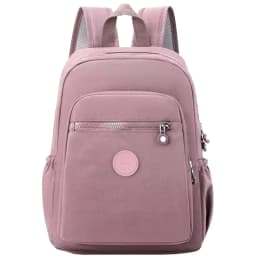 Chic Minimalist Women’s Backpack Durable Anti-splash Nylon Daypack, Adjustable Strap for Commute Shopping & Outdoor Activities
