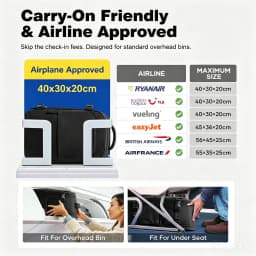 Backpack 40x30x20 Travel Backpack Cabin Airplane for Ryanair Hand Luggage for Vueling 24L Laptop Travel Bag Men's Work Backpack