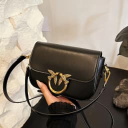 2026 New Design Unique Bird Pattern Swallow Women Bag Fashion Small Square Bag Casual Shoulder Crossbody Purse