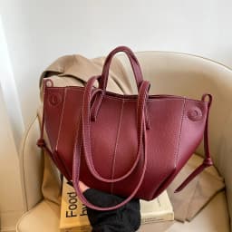 Women Leather Large Capacity Tote Bag Luxury Waterproof Handbag Commuting Shopping Travel Shoulder Backpack Fashion Bag