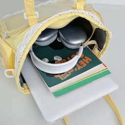 College Style Girl Crossbody Bags Transparent Pocket Solid Color Itabag Large Capacity Shoulder Lace Cotton Dolls Daily Outfit