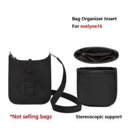 Bag organizer insert for evelyne16 29 lightweight nylon storage bag inner pocket bag accessories