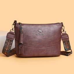 Retro Women's Tote Bag Elegant Purse with Adjustable Crossbody/Shoulder Strap, Versatile Handbag for Work, Travel, Everyday Use