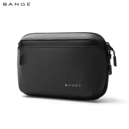 BANGE Multi-Layers Tech Pouch Oxford Warerproof Organizer Case Portable Data Cable Storage Bag Gadget Bag for Travel USB Charger