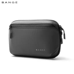 BANGE Multi-Layers Tech Pouch Oxford Warerproof Organizer Case Portable Data Cable Storage Bag Gadget Bag for Travel USB Charger