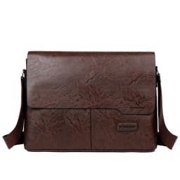 Luxury Brand Men Shoulder Bag For IPAD Leather Business Handbag Men Messenger Bag Large Side Sling Bag Fashion Man Crossbody Bag
