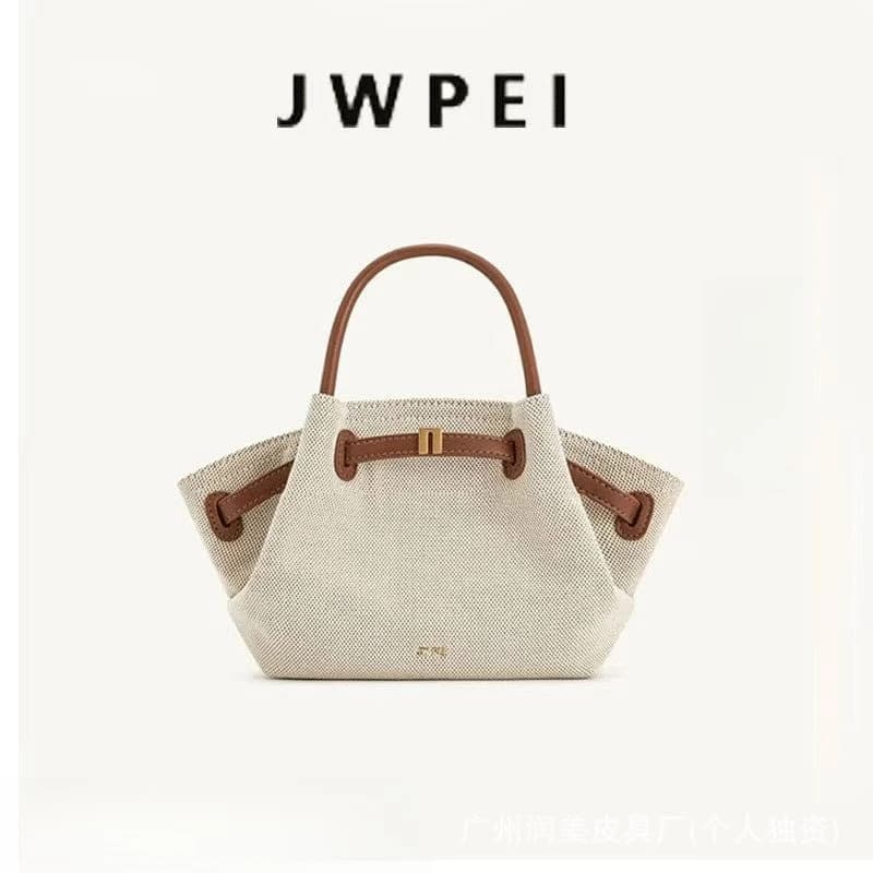 JW PEI Dumpling Bag, New Style, Genuine Leather, Tote Bag, Various Sizes, Women's Shoulder Bag, Crossbody Bag