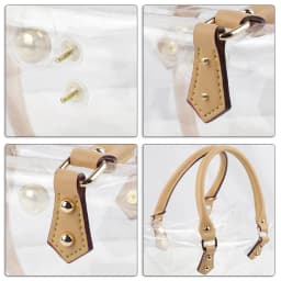 Handmade TPU Bag Accessories Fashion Leather Shoulder Strap Large Capacity Handbag Making Kit for DIY Clear Tote Bag