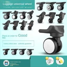 Suitcase Wheel Accessories Jl-010A Trolley Case Universal Wheel Replacement Travel Password Box Silent Wear-Resistant Wheel