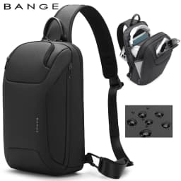 Bange Men's Shoulder Bags Crossbody Fanny Packs Luxury Waist Pack Bag Sling Men's Shoulder Bags Crossbody Outdoor Cycling Bag