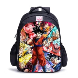 16inch Dragon Ball Backpacks School Bags For Boys Girls Software Anime Primary Grade 1-6 Children Backpack Kids Mochila Infantil