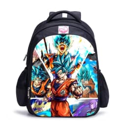 16inch Dragon Ball Backpacks School Bags For Boys Girls Software Anime Primary Grade 1-6 Children Backpack Kids Mochila Infantil