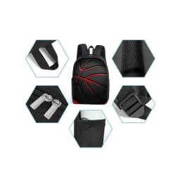 Basketball Print 3Pcs/Set Backpack with Messenger Bags ,Pencil Bags for Boy/Girl Best Gift Cartoon Student School Bags