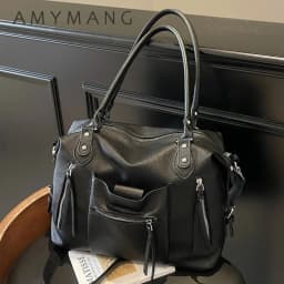 High Quality Soft Leather Crossbody Shoulder Bag for Women Luxury Brand Designe Casual Daily Use Casual Tote Bag Winter Style