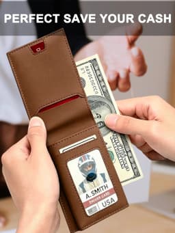 Rfid High Quality Business Credit Card Holder Men Wallets Carbon Fiber Pocket Wallet Bank Cardholder Mini Bag Walet Gift for Men