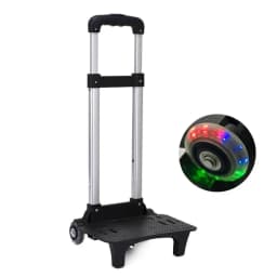 Aluminum Alloy Durablel 2 Wheel Luggage Travel Pullling Rod Carrier Trolley Rack Student Backpack Pet Bag