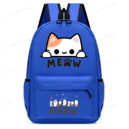 Cute Cat Kawaii Back To School Bookbag Backpack for Girl Boy Children Rucksack Fashion Casual School Bags Kids Birthday Gift