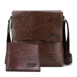 Vintage Men's Crossbody Bag, New Trendy Men's Bag Exported to Southeast Asia, Europe and America, Urban Leisure Travel Shoulder