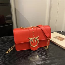 For Pinko Women's Unique Design Multiway Bag for Women Exquisite Details High Quality Shoulder Underarm Purse Sophisticated