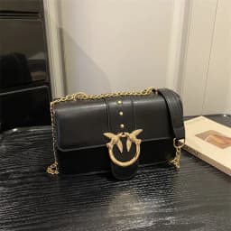For Pinko Women's Unique Design Multiway Bag for Women Exquisite Details High Quality Shoulder Underarm Purse Sophisticated
