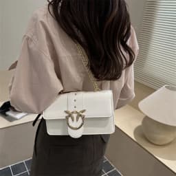 For Pinko Women's Unique Design Multiway Bag for Women Exquisite Details High Quality Shoulder Underarm Purse Sophisticated