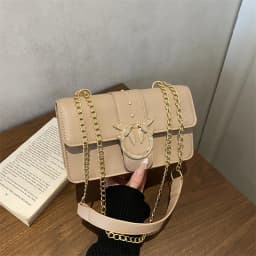 For Pinko Women's Unique Design Multiway Bag for Women Exquisite Details High Quality Shoulder Underarm Purse Sophisticated