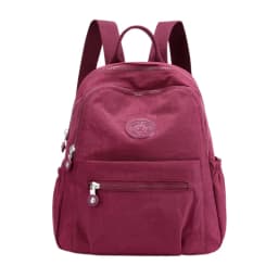 Women Stylish Nylon Oxford Backpack Korean Trendy Small Rucksack Versatile Canvas Bookbag Mommy Travel Bag
