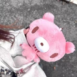Kawaii Pink Plush Bear Coin Purse Mini Wallet Card Holder Cute Animal Bag Charm Keychain Pouch Small Credit Card Case Girls Gif