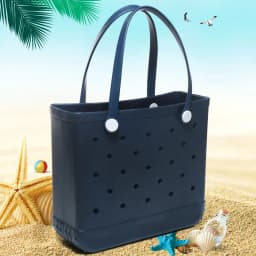 New Arrival Outdoor EVA Beach Bag for Europe America Portable Large Capacity Hole Tote Bag Handbag Shoulder Bag