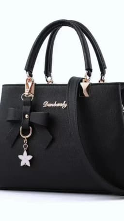 New Korean version trendy autumn and winter bow women's bag portable shoulder bag messenger bag killer bag mother bag large capa