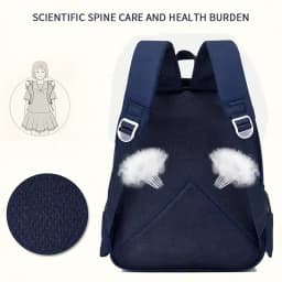 Cute Cartoon Kids Backpack, Lightweight Breathable Toddler School Bag, Adjustable Shoulder Strap Children Daypack, Waterproof Kindergarten Bookbag For Boys Outdoor Travel