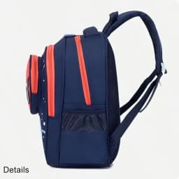 Cute Cartoon Kids Backpack, Lightweight Breathable Toddler School Bag, Adjustable Shoulder Strap Children Daypack, Waterproof Kindergarten Bookbag For Boys Outdoor Travel