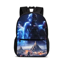 Star Wars Backpack Movie Same Style Game Printe Student Boys/Girls New Fashionable and Versatile Lightweight Shoulder Protection