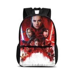 Star Wars Backpack Movie Same Style Game Printe Student Boys/Girls New Fashionable and Versatile Lightweight Shoulder Protection