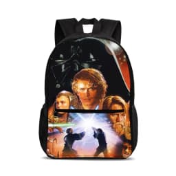Star Wars Backpack Movie Same Style Game Printe Student Boys/Girls New Fashionable and Versatile Lightweight Shoulder Protection