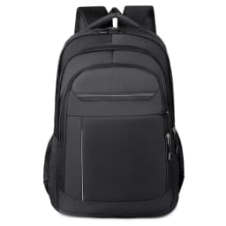 Durable Backpack | Universal Leisure Backpack | Multi-Pocket Travel Bag, Suitable for Business Travel, Short Trips - Black