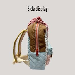 Customised Embroidery/Standard Style 2 Options, Dopamine Color Blocks, Stylish Backpack, Casual Backpack, Super Cute!!!