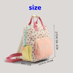 Customised Embroidery/Standard Style 2 Options, Dopamine Color Blocks, Stylish Backpack, Casual Backpack, Super Cute!!!