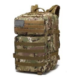 50L Tactical Backpack Men's Travel Large Capacity Rucksacks Men Waterproof Outdoor Sports Multi-functional Bags