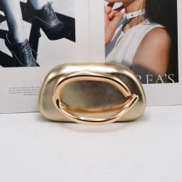 Gold Metal Closure Box Clutch Bag Women Evening Wedding Party Cute Purse Bag Handbag Dark Red Beige 2025 Spring New Fashion Ins