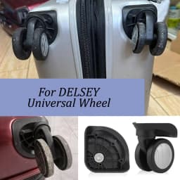 For DELSEY WJ216 Suitcase Universal Wheel Luggage Accessories Spare Parts for Trolleys Wheel Replacement Repair