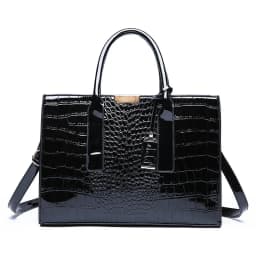 Crocodile Women's Crossbody Patent Leather Women's Messenger Bag Bag High Quality Ladies Handbag