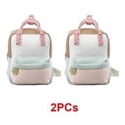Lightweight Children's Backpack with Cute Sunflower Pendant Colorful Design School Bag for Girls Boys Portable Kids Shopping Bag